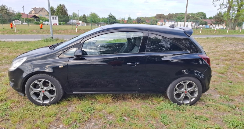 Opel Corsa cena 12900 przebieg: 258660, rok produkcji 2008 z Jeziorany małe 191